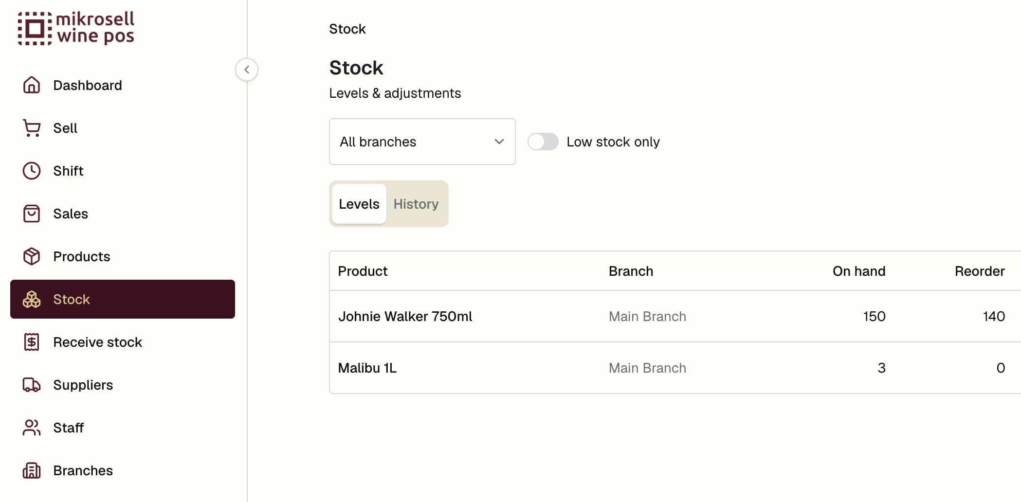 Catch a stockout before the customer does.